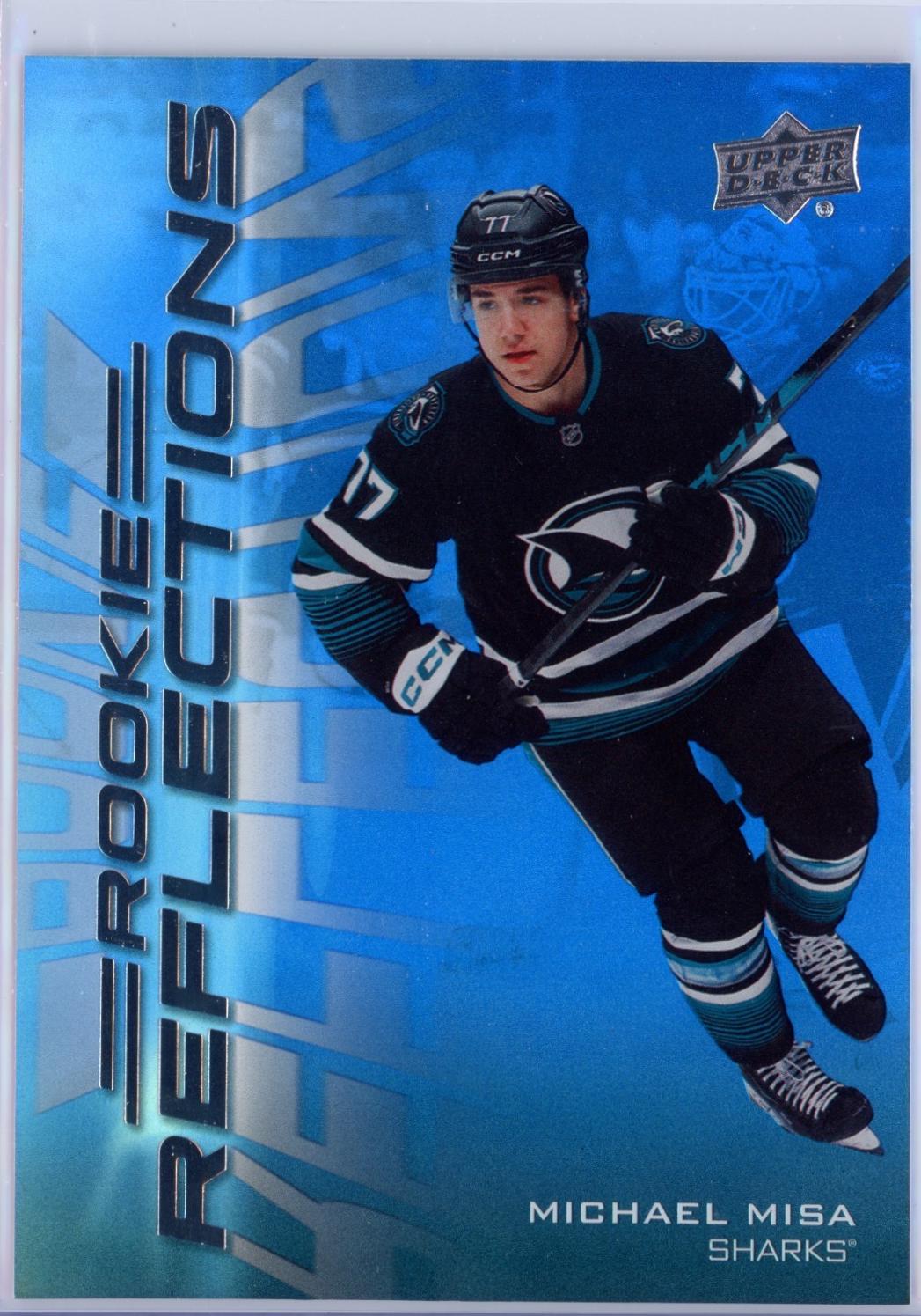 Michael Misa #RR-9 2025 Upper Deck Extended Series Rookie Reflections Hockey