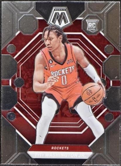 TyTy Washington Jr. #205 Basketball Cards 2022 Panini Mosaic