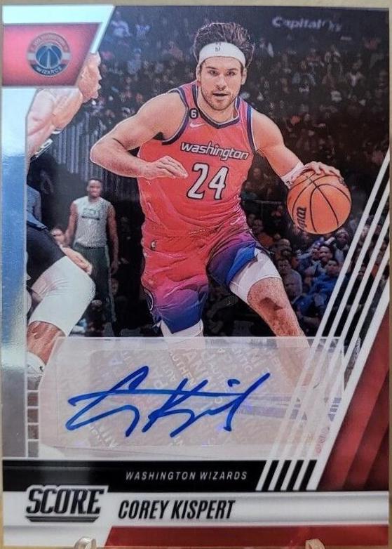 Corey Kispert #SPS-CKP Basketball Cards 2022 Panini Chronicles Score Premium Signatures
