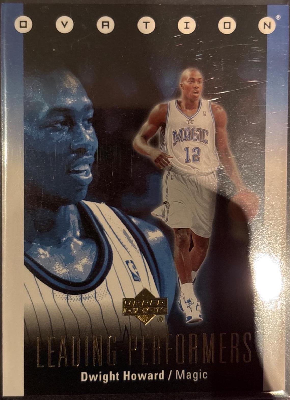 Dwight Howard #LP-DH Basketball Cards 2006 Upper Deck Ovation Leading Performers