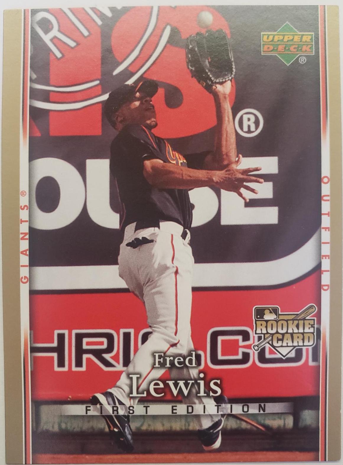Fred Lewis #36 Baseball Cards 2007 Upper Deck First Edition