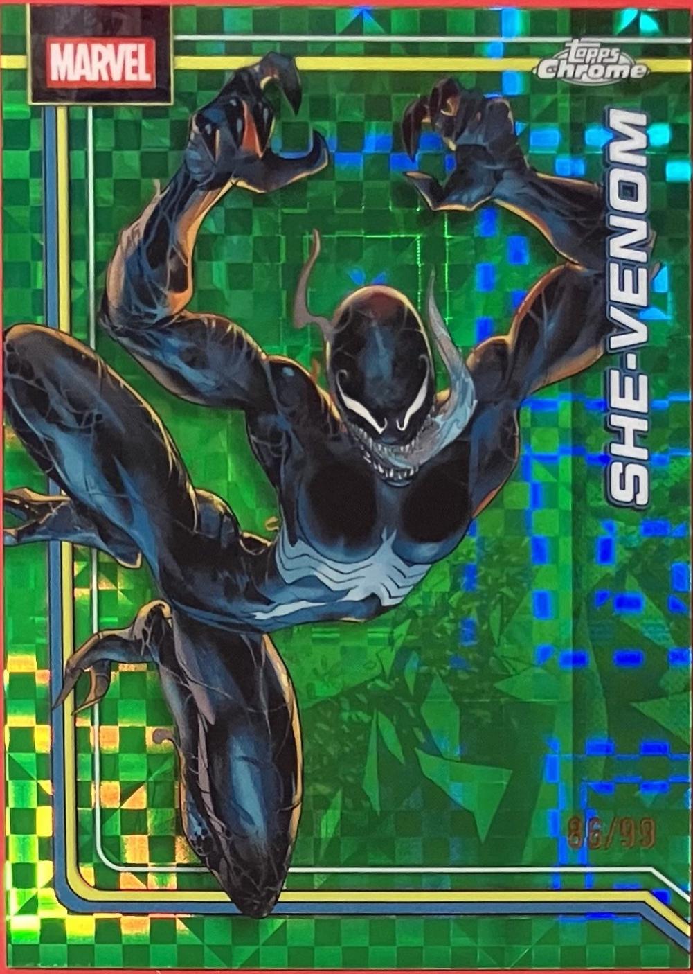 She-Venom Green X-Fractor
