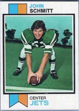 John Schmitt #24 Football Cards 1973 Topps
