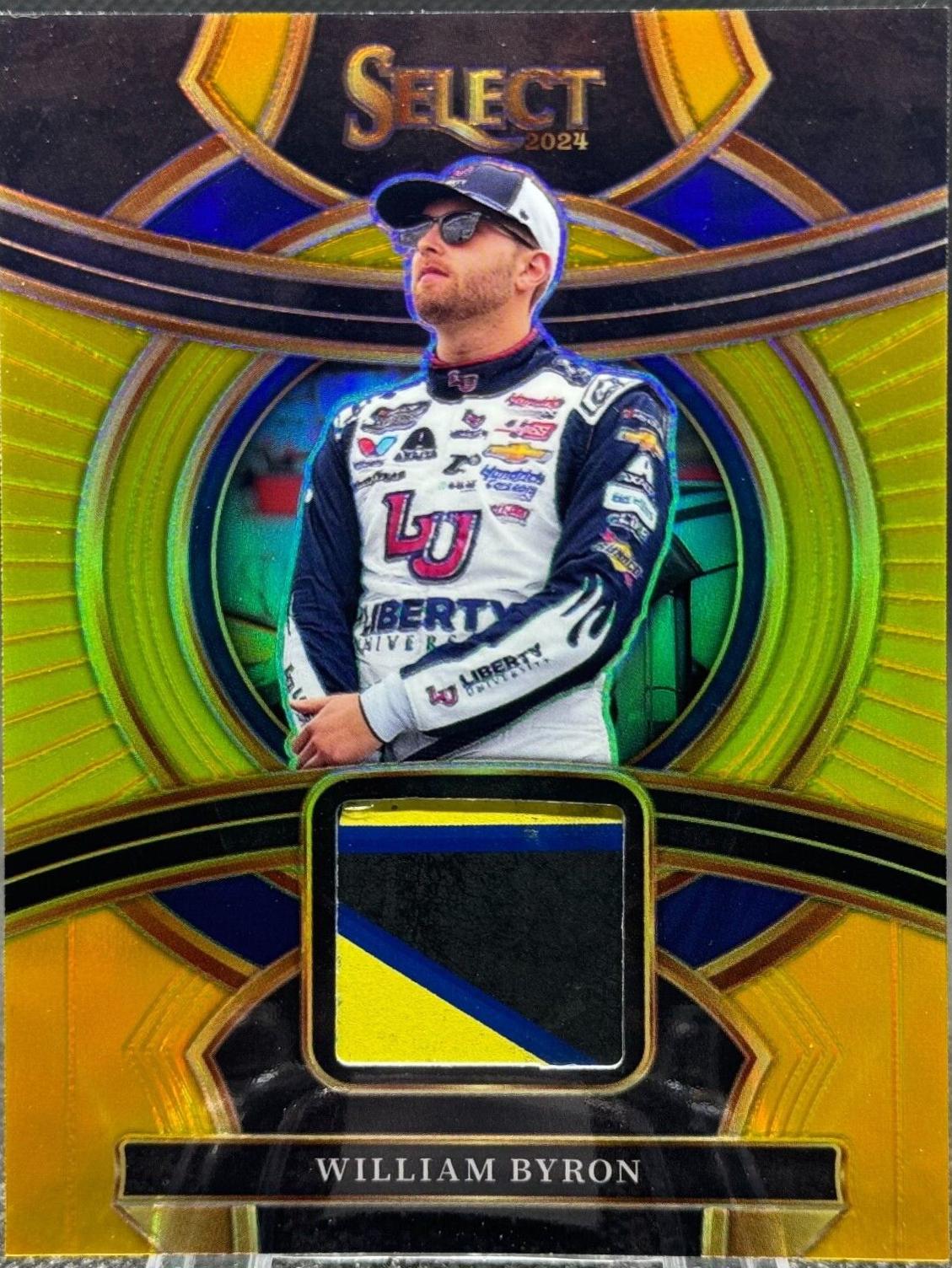 William Byron [Gold Prizm] #9