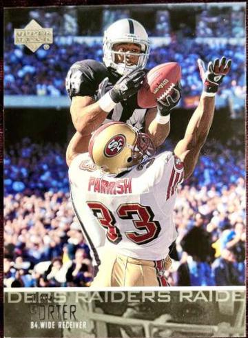 Jerry Porter #11 Football Cards 2003 Upper Deck