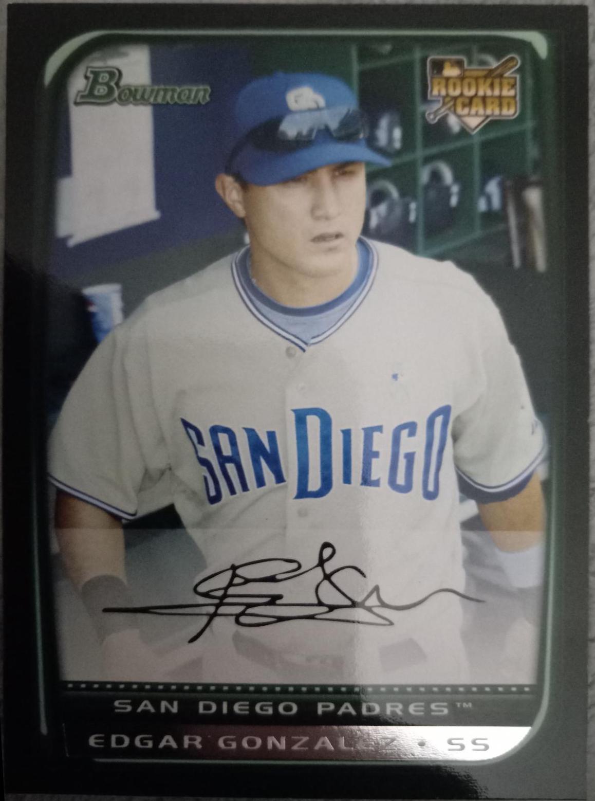 Edgar Gonzalez #BDP44 Baseball Cards 2008 Bowman Draft Picks