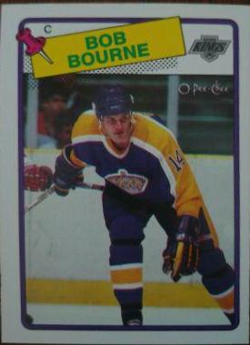 Bob Bourne #101 Hockey Cards 1988 O-Pee-Chee