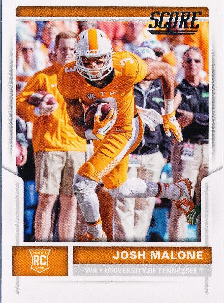 Josh Malone #366 Football Cards 2017 Panini Score