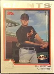 Tim Hutting #T125 Baseball Cards 2004 Topps Traded Prices