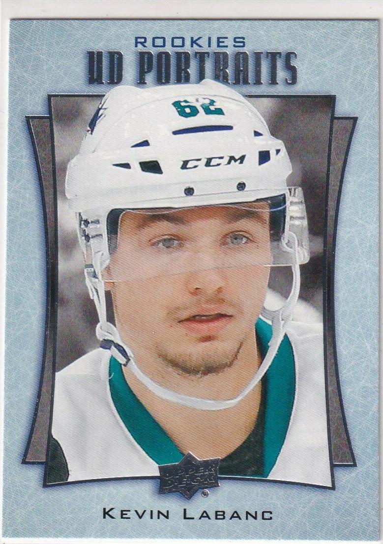 Kevin Labanc #P-100 Hockey Cards 2016 Upper Deck UD Portraits
