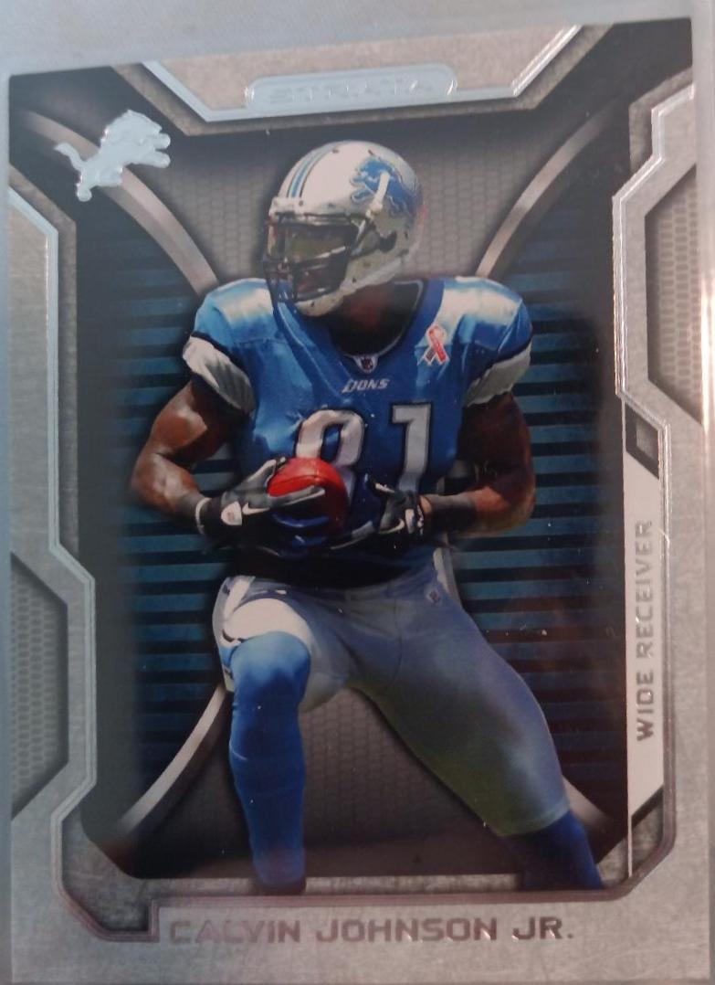 Calvin Johnson Jr. #10 Football Cards 2012 Topps Strata