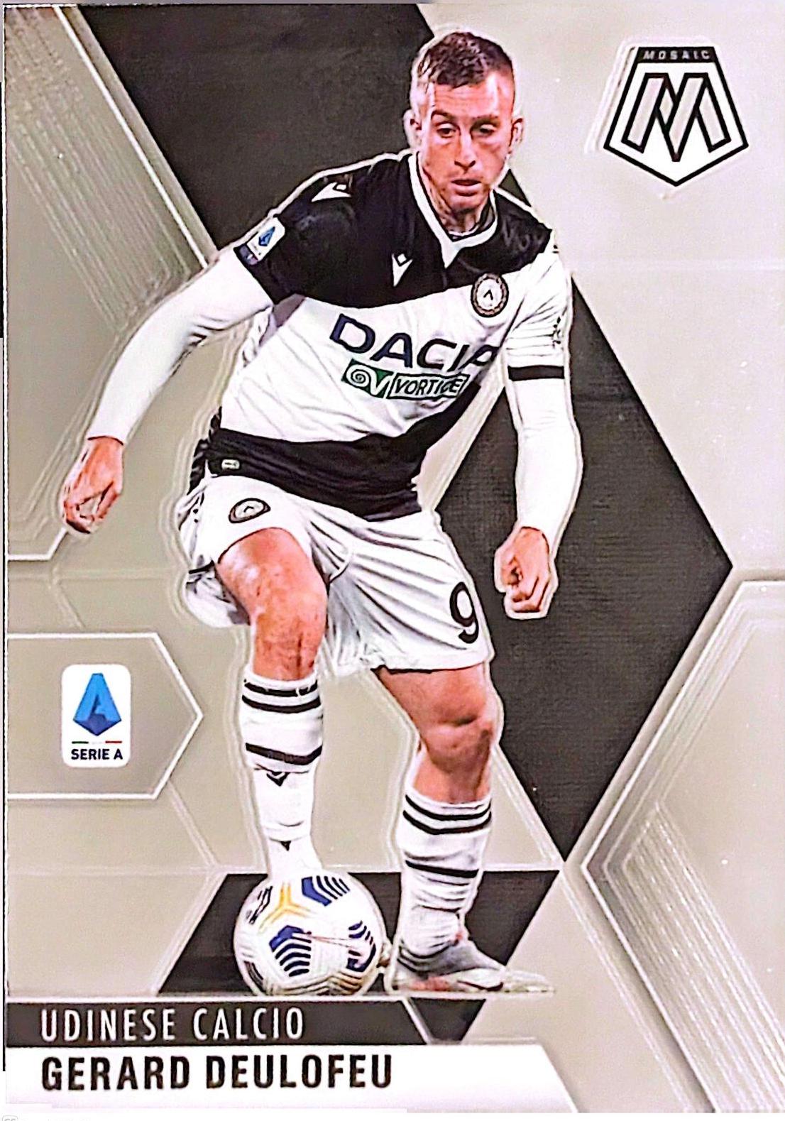 Gerard Deulofeu #92 2020 Panini Mosaic Serie A