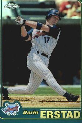 Darin Erstad #61 Baseball Cards 2001 Topps Chrome
