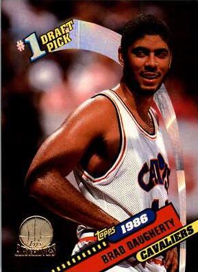Brad Daugherty Gold #6 Basketball Cards 1992 Topps Archives