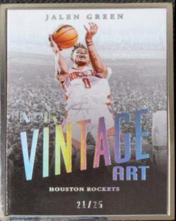 Jalen Green #284 2021-22 Panini Noir Basketball