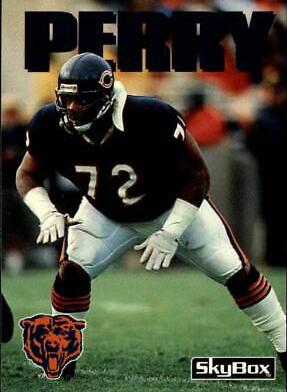William Perry #24 Football Cards 1992 Skybox Impact