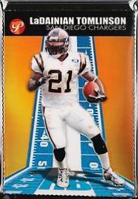 LaDainian Tomlinson Gold Refractor #25 Basketball Cards 2004 Topps Pristine