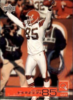 Kevin Johnson #44 Football Cards 2002 Upper Deck