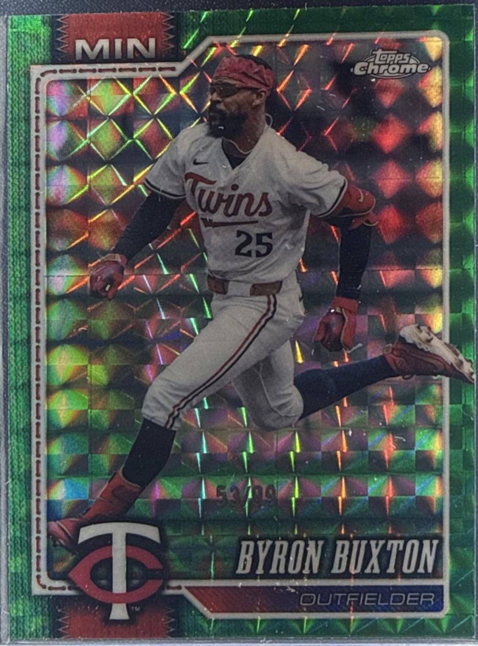 2026 Byron Buxton [Green Geometric Refractor] #173
