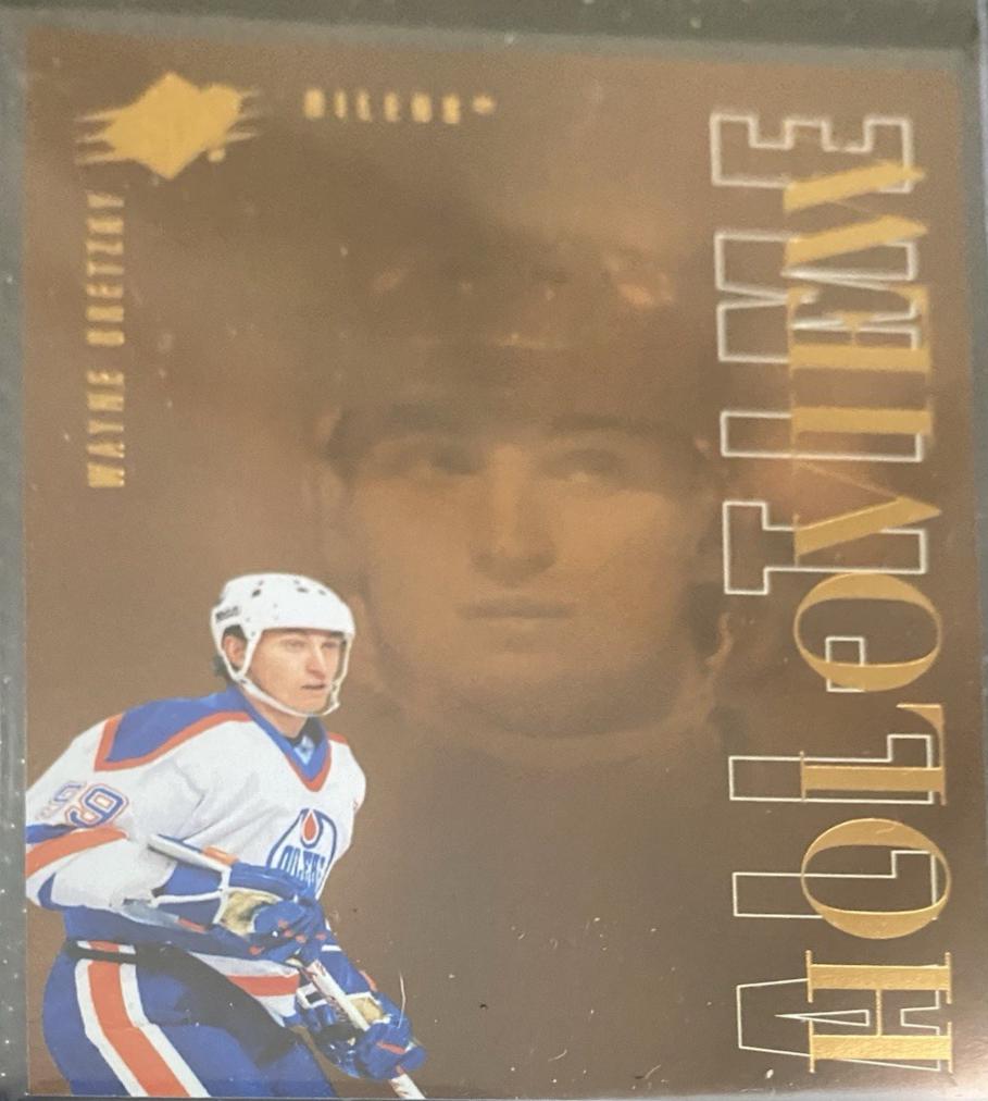 Wayne Gretzky #ATG-WG Hockey Cards 2024 SPx All-Time Holoview