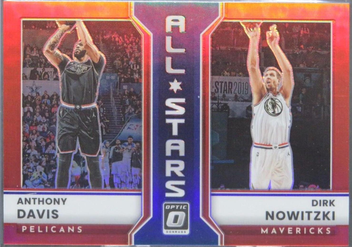Anthony Davis, Dirk Nowitzki [Red] #12