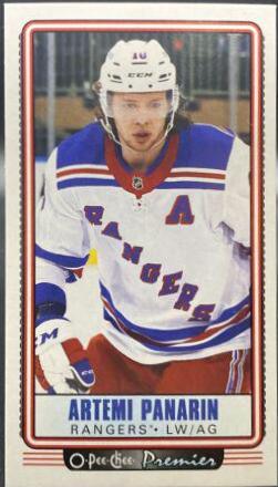 Artemi Panarin #P-32 Hockey Cards 2021 O Pee Chee Premier Tallboys