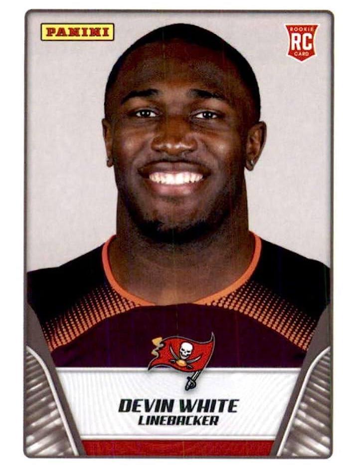 Devin White #72 Football Cards 2019 Panini NFL Sticker Collection