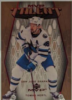 Tomas Hertl #MT-17 Hockey Cards 2023 Upper Deck MVP 20th Anniversary