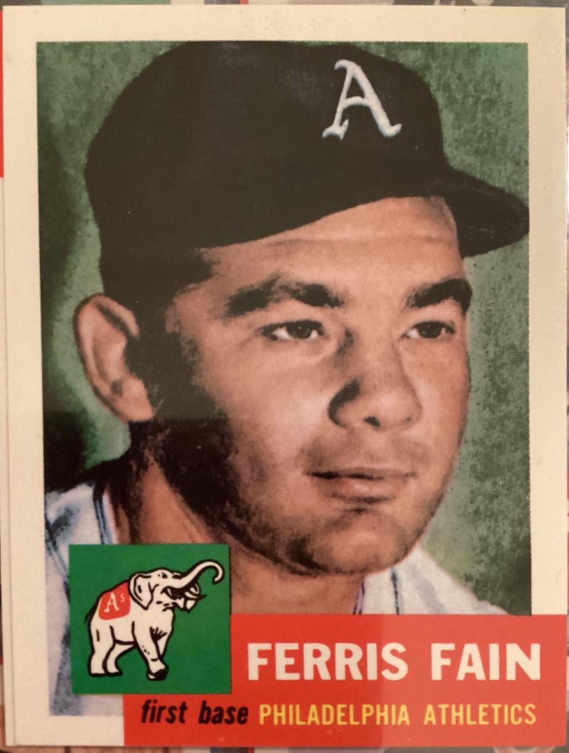 Ferris Fain #24 Baseball Cards 1991 Topps Archives 1953
