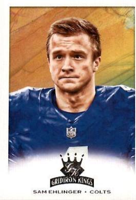 Sam Ehlinger #GK-10 Football Cards 2021 Panini Chronicles Gridiron Kings