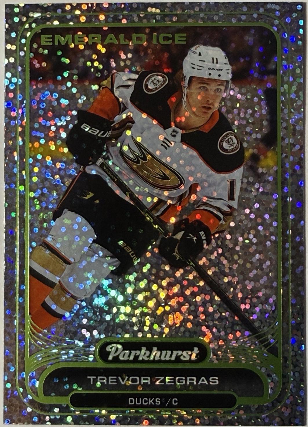 Trevor Zegras #1 2023-24 Parkhurst Hockey