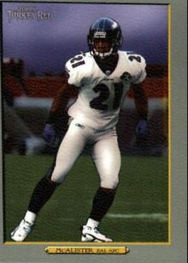 Chris McAlister #118 2006 Topps Turkey Red Football