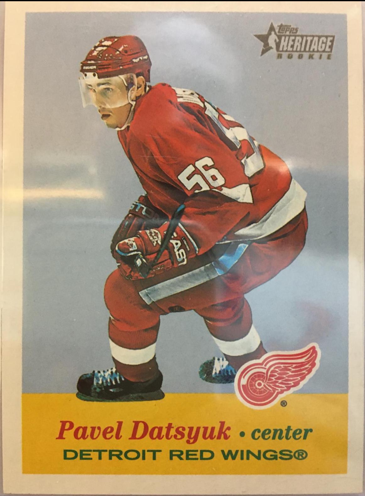 Pavel Datsyuk #151 Hockey Cards 2001 Topps Heritage