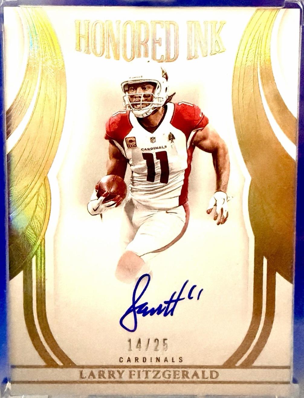 Larry Fitzgerald #1 Prices | 2025 Panini Flawless Honored Ink