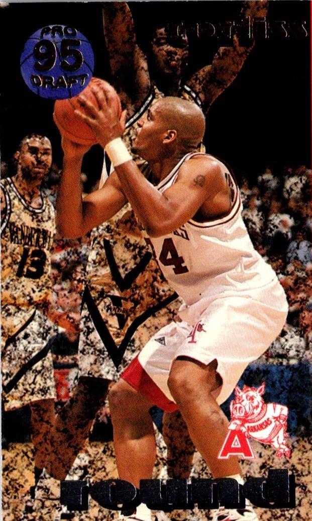 Corliss Williamson #26 1995 Collect A Card Basketball