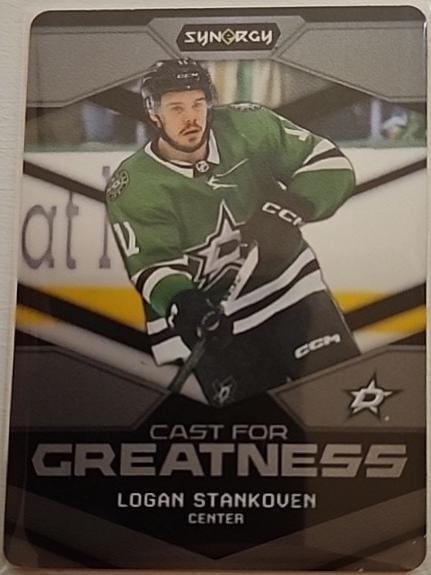 Logan Stankoven #CG-21 Hockey Cards 2024 Upper Deck Synergy Cast For Greatness