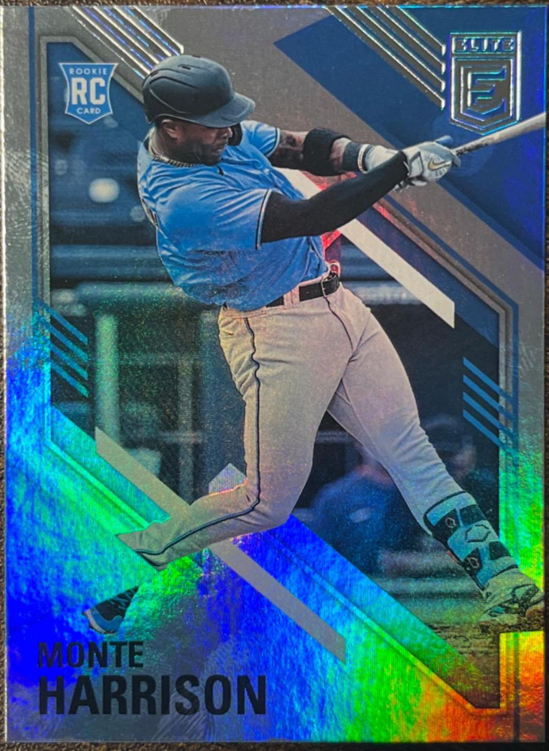 Monte Harrison #12 Baseball Cards 2021 Panini Chronicles Elite