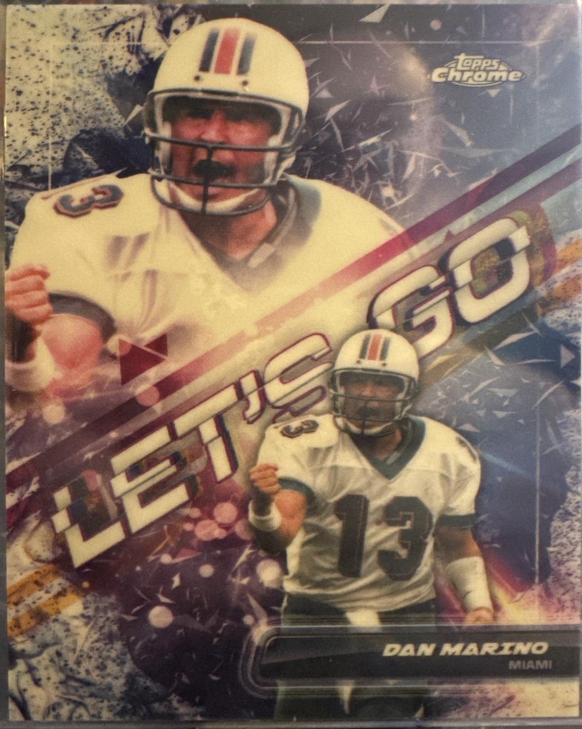 Dan Marino #LG-10 Football Cards 2023 Topps Composite Let’s Go
