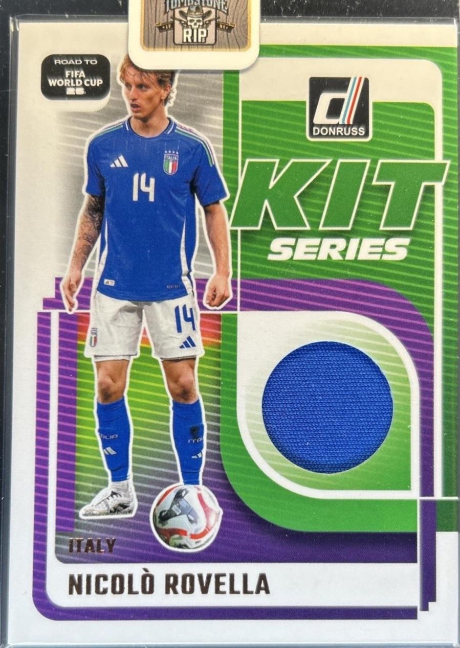 Nicolo Rovella #KS-NR 2025 Panini Donruss Road To FIFA Kit Series