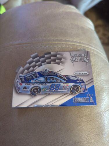 Dale Earnhardt Jr #R5 Racing Cards 2016 Panini Prizm Nascar Raising the Flag