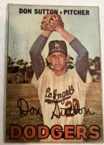 Don Sutton #317 1967 Venezuela Topps Baseball