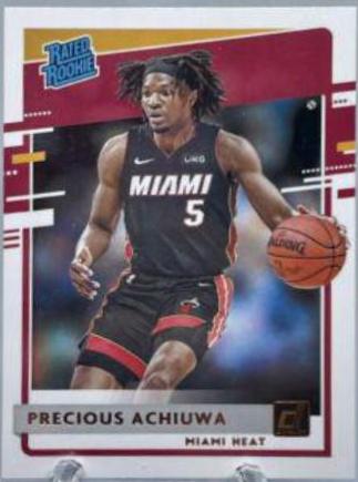 Precious Achiuwa #235 Basketball Cards 2020 Donruss