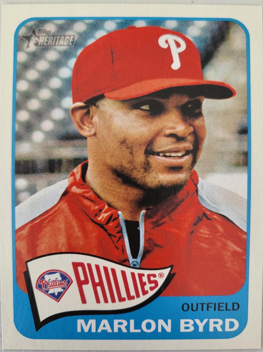 Marlon Byrd #48 Baseball Cards 2014 Topps Heritage