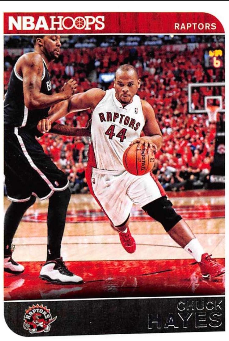 Chuck Hayes #30 Basketball Cards 2014 Panini Hoops