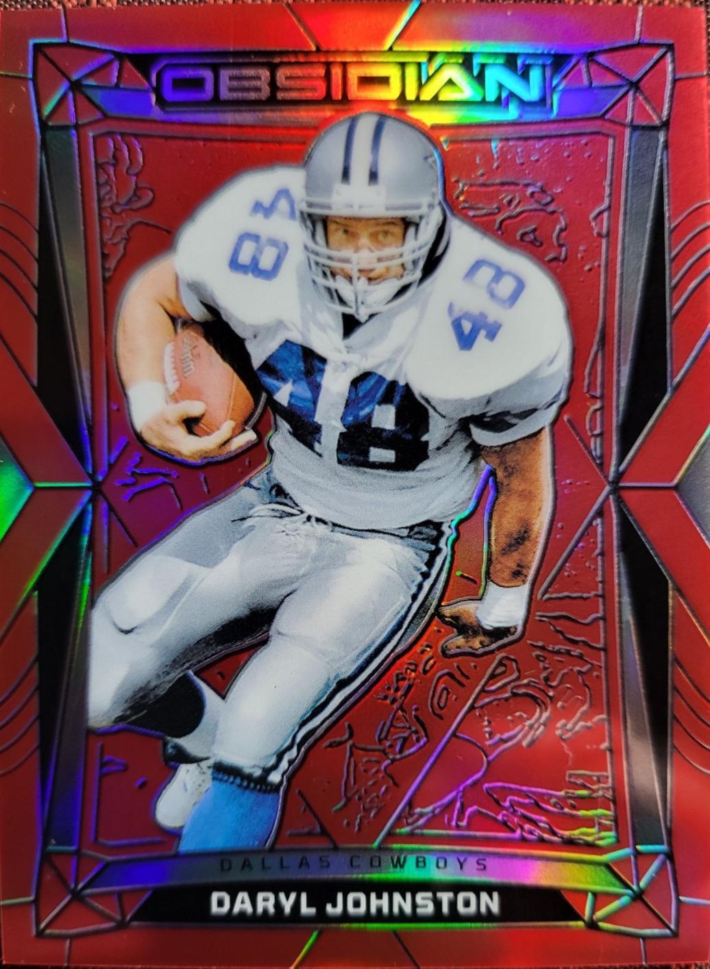 Daryl Johnston [Red] #55 Prices | 2024 Panini Obsidian | Football Cards