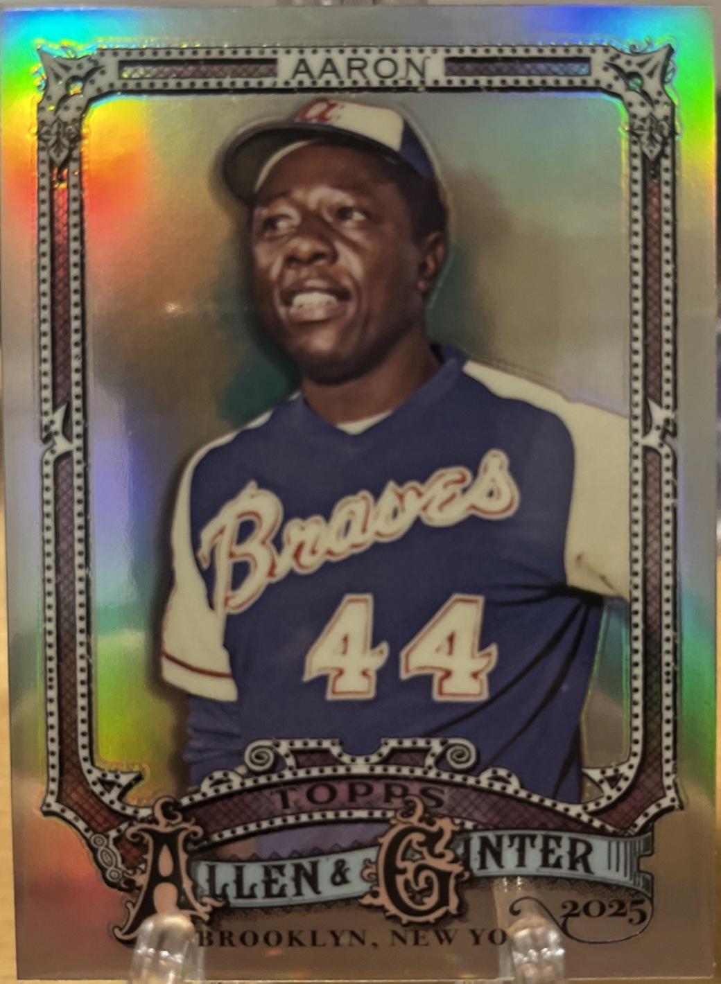 2025 Hank Aaron [Refractor Chrome Variation] #13