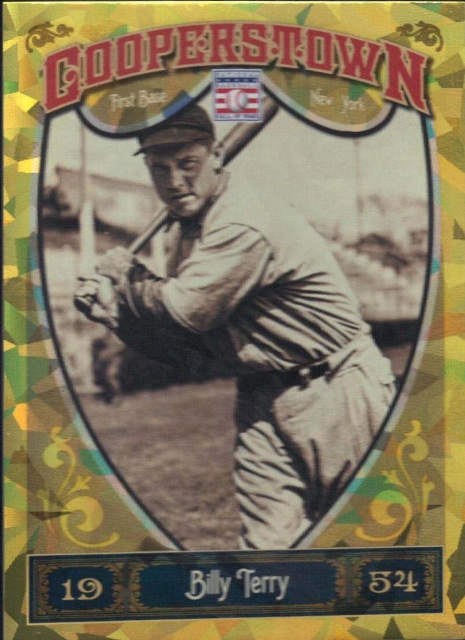 Bill Terry [Gold Crystal] #40