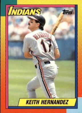 Keith Hernandez #39T Baseball Cards 1990 Topps Traded