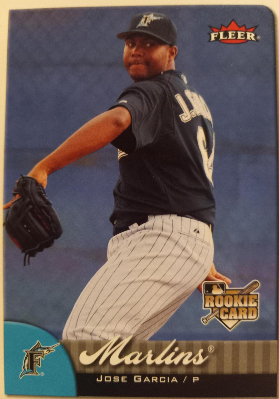 Jose Garcia #339 Baseball Cards 2007 Fleer