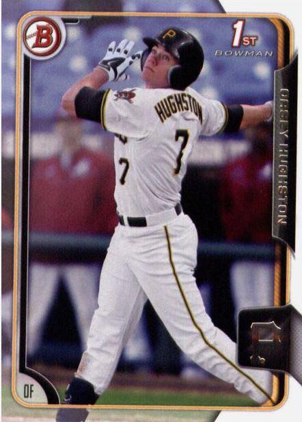 Casey Hughston #9 Baseball Cards 2015 Bowman Chrome the Farm's Finest Minis